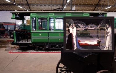 L’exposition Chemins croisés, les tramways dans l’univers de Paul Delvaux