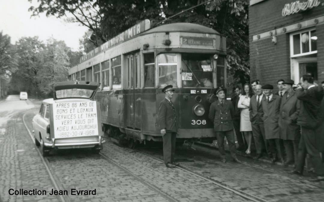 Il y a 50 ans : La fin des trams verts à Liège